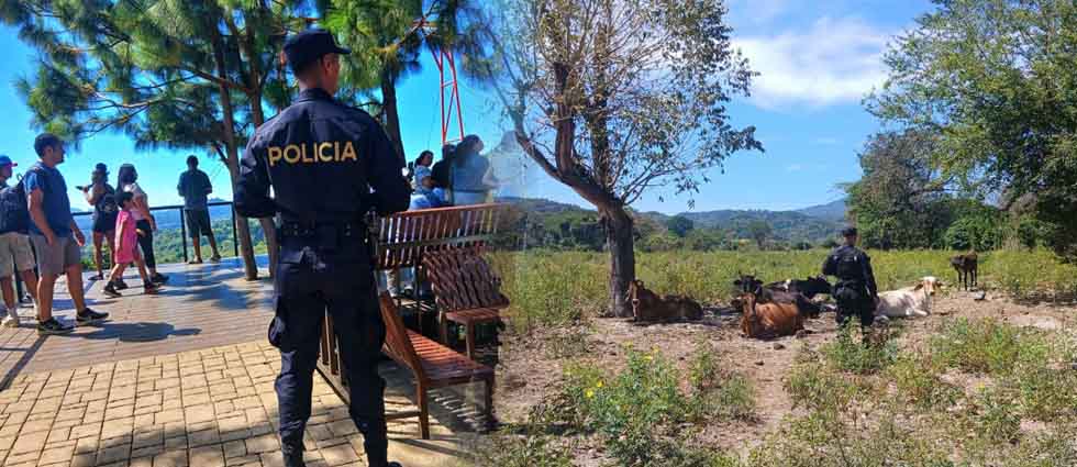 Desde zonas rurales a sitos turísticos, PNC patrulla todo el país para garantizar seguridad a ciudadanos
