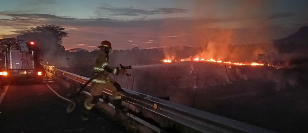 Piden evitar quema agrícola ante presencia de fuertes vientos nortes en El Salvador
