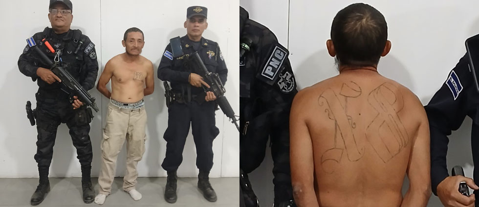 Chalatenango: capturan a veterano 18-S que tiene un extenso récord criminal