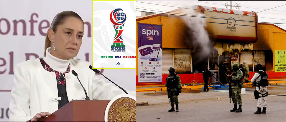 Claudia Sheinbaum dice que la seguridad en México está garantizada para el Mundial de la FIFA 2026