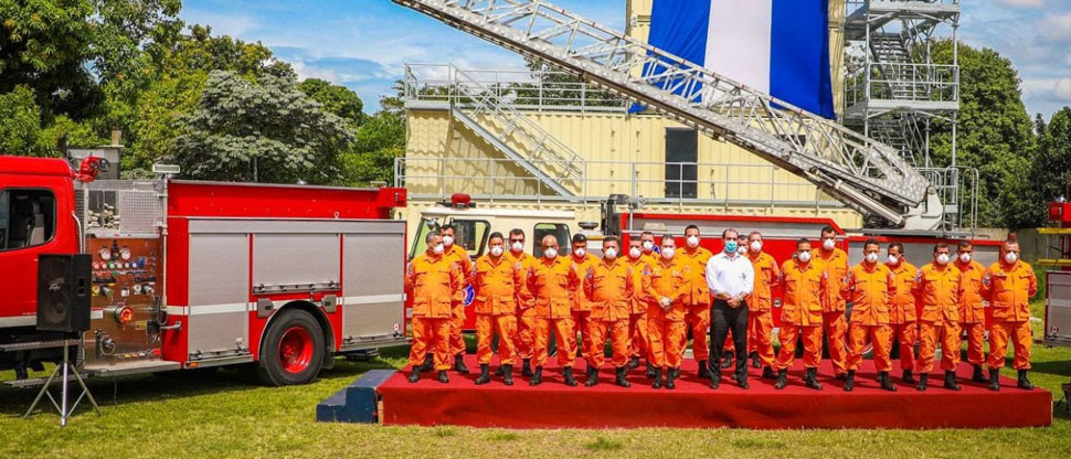 Cuerpo de Bomberos de El Salvador cumple 143 años de su fundación