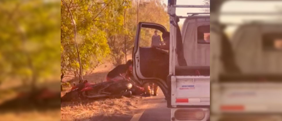 Exceso de velocidad provoca accidente vial en carretera a Quezaltepeque