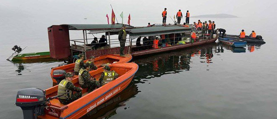 Vietnam: seis personas de una misma familia fallecen tras choque de embarcaciones en lago Thac Ba