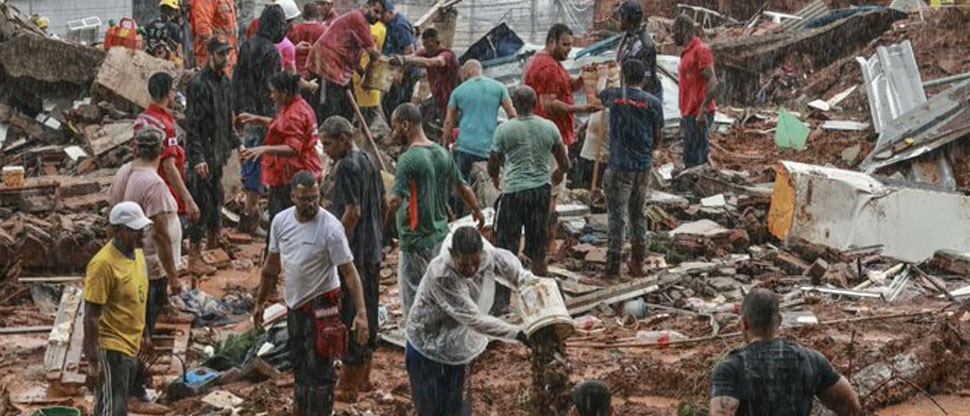 Brasil: sube a 36 los fallecidos tras inundaciones por históricas lluvias en Minas Gerais