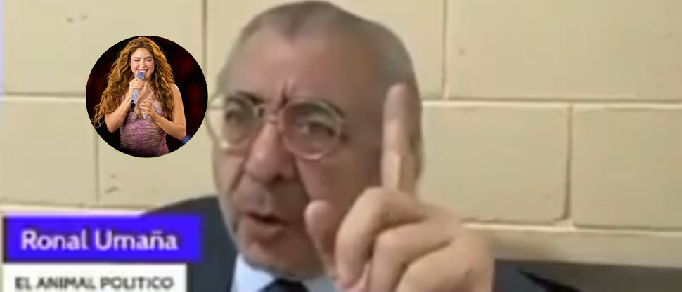 Ronal Umaña advierte a Shakira que dejará de escuchar su música si habla bien de El Salvador