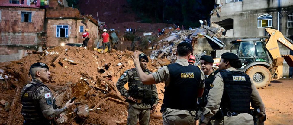 Ascienden a 48 los fallecidos por las lluvias que azotaron el sureste de Brasil