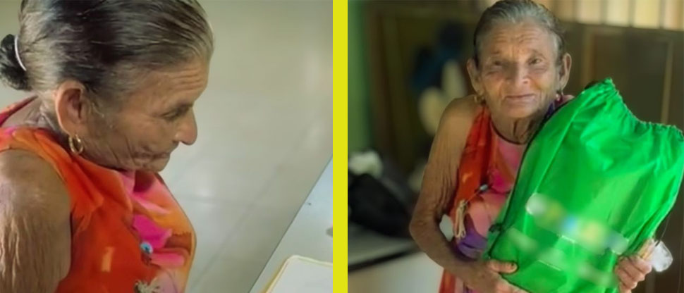 Abuelita hondureña de 75 años se inscribe en la escuela primaria
