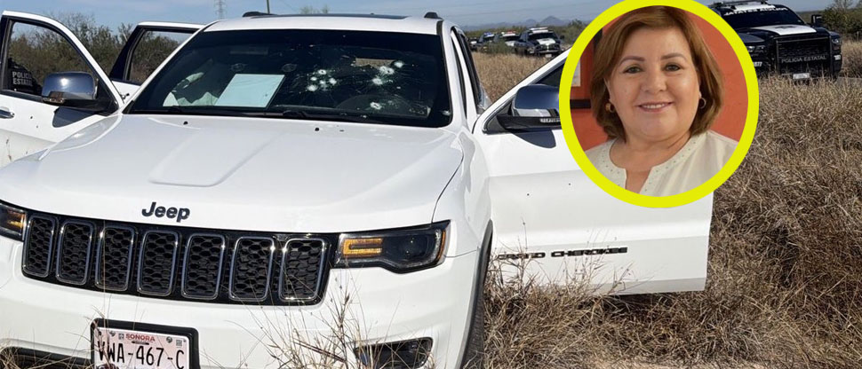 Atacan a tiros a alcaldesa de Bacanora, México, su hijo falleció en el atentado