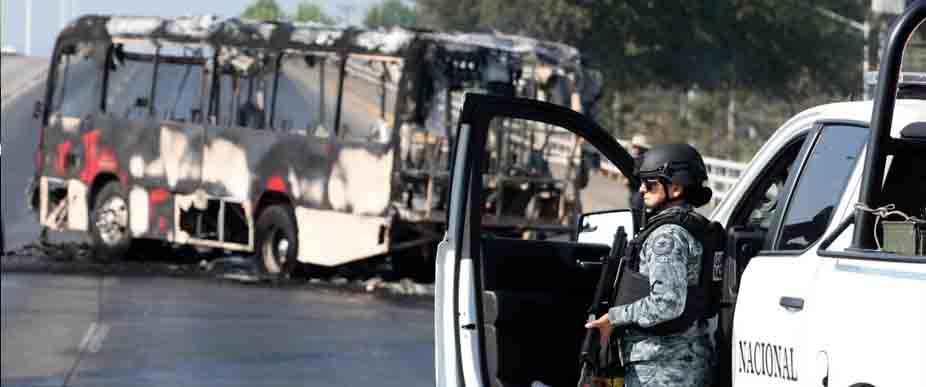 MÉXICO: 25 soldados de la Guardia Nacional han perdido la vida tras operativo de El Mencho