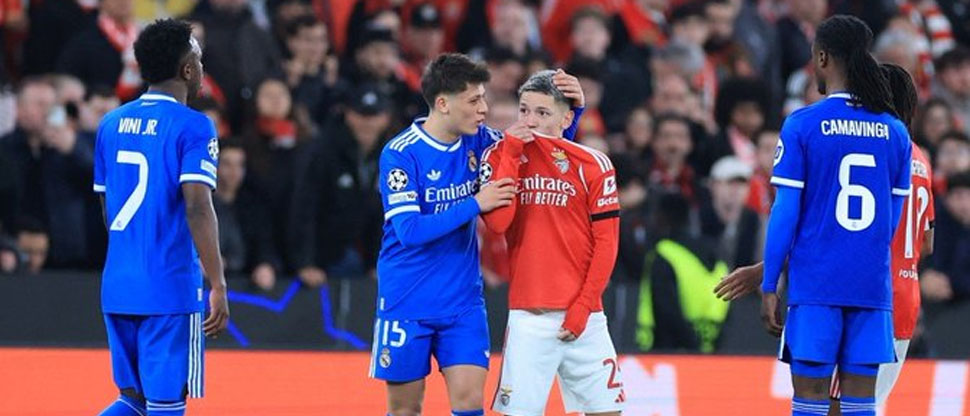 Suspenden a Gianluca Prestianni tras incidente con Vinicius Jr y será baja en el partido de vuelta