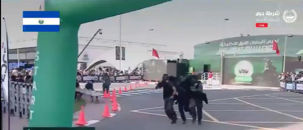 PNC exhibe sus habilidades en el UAE SWAT Challenge 2026 en Dubái