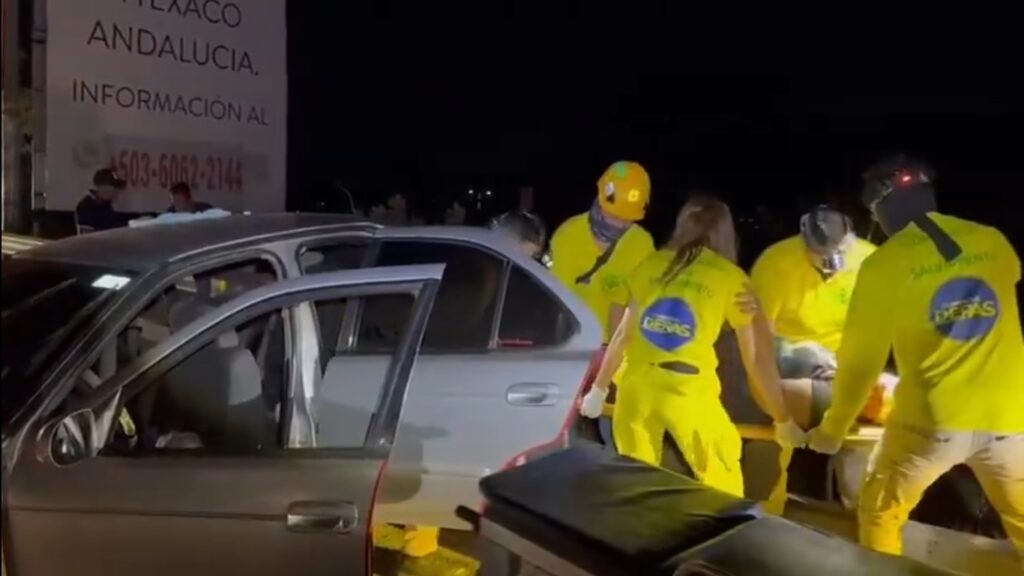 Mujer resulta gravemente lesionada en accidente vial en Zacatecoluca