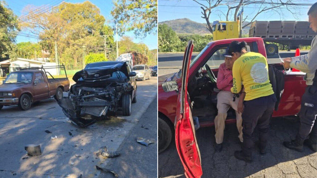 Se registra aparatoso accidente de tránsito en carretera Panamericana