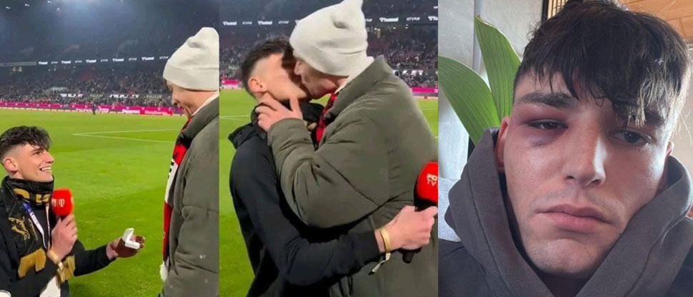 Árbitro Pascal Kaiser fue agredido en su vivienda por proponerle matrimonio a su novio