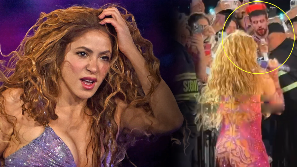 Así reaccionó Shakira al ver una foto de Piqué en su último concierto en El Salvador