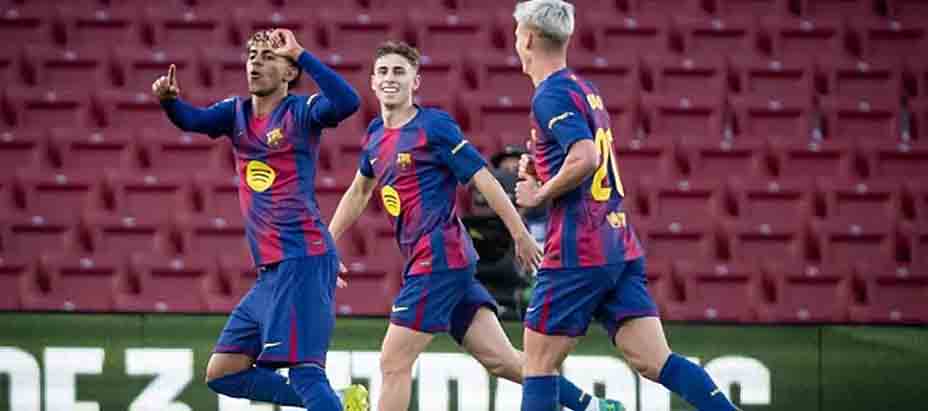 Barcelona gana y mantiene el liderato en LaLiga