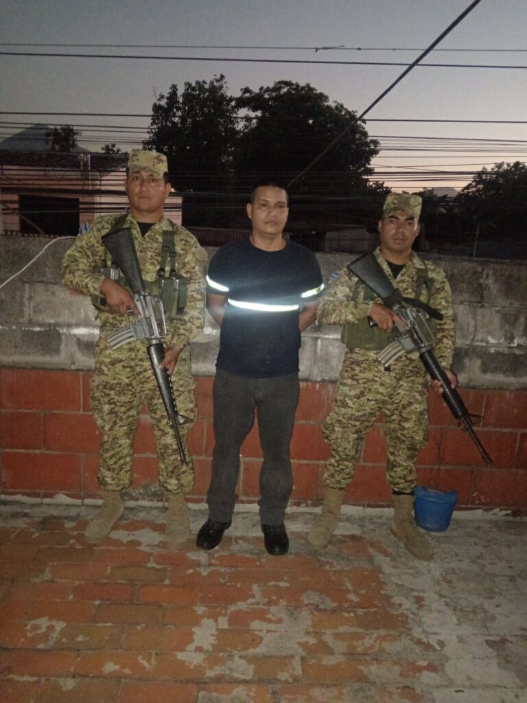 Capturan a pandillero de la 18 en Quezaltepeque