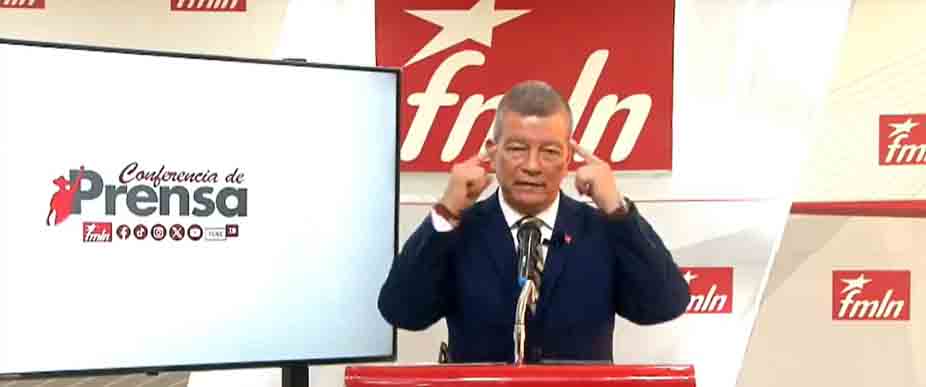 Chino Flores asegura que hay encuestas que ponen en «crecimiento» al FMLN
