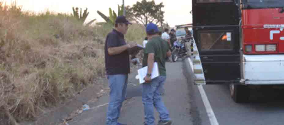 GUATEMALA: falso pasajero le quita la vida cobrador de bus en San Marcos