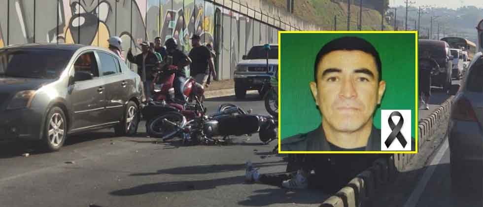 Motociclista fallecido en el bulevar del Ejército era agente policial