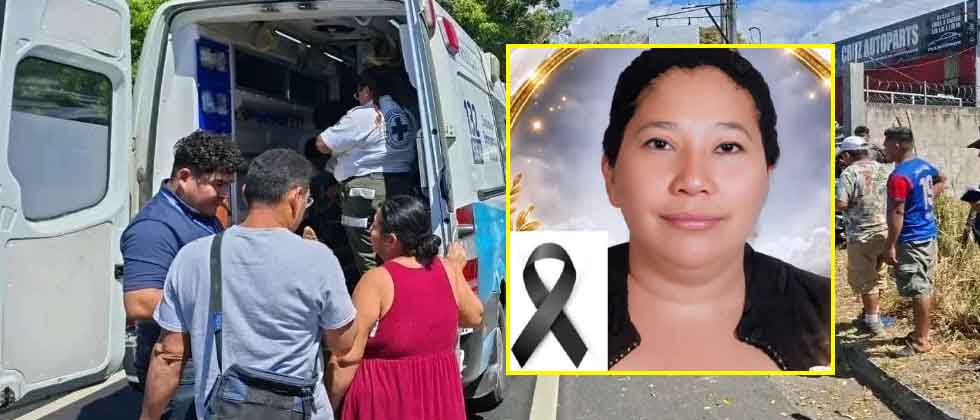 Ella era Vilma, mujer que falleció tras caer de una motocicleta por una ráfaga de viento