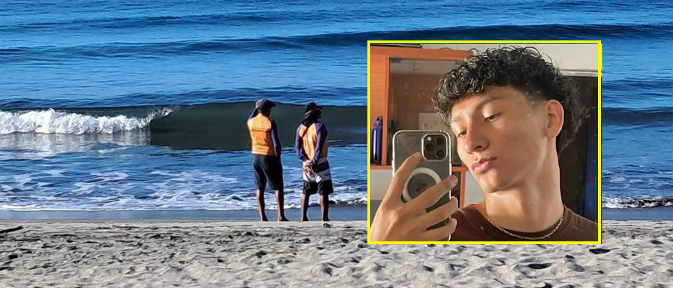 Él era Justin, joven que falleció ahogado en playa La Zunganera