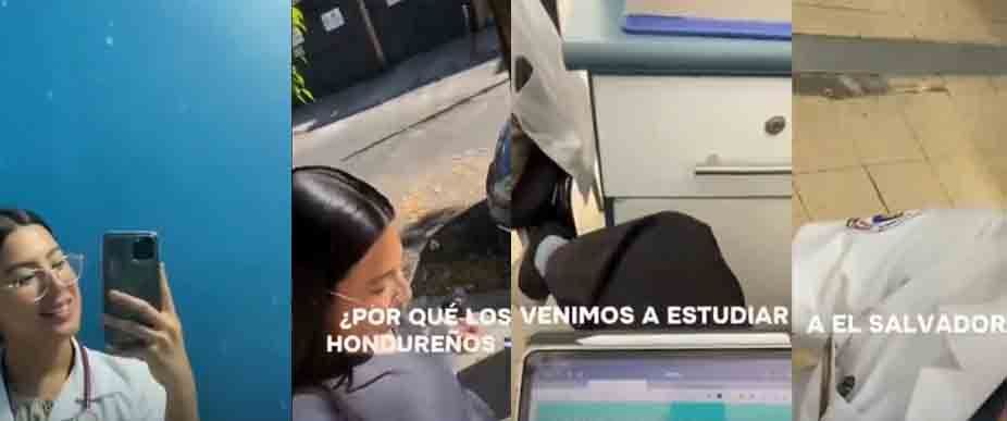 Viralizan a hondureña porque eligió a El Salvador para continuar sus estudios