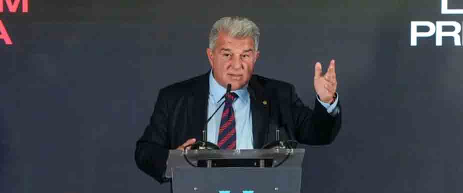 Laporta vuelve a atacar a los árbitros tras una nueva derrota del Barcelona