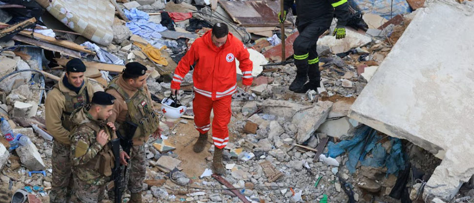 Líbano: colapso de un edificio deja 14 personas fallecidas y ocho rescatadas