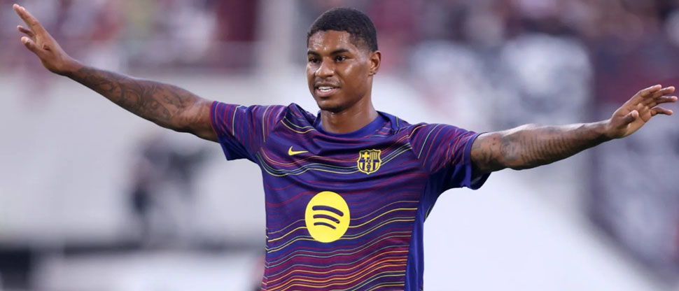 Marcus Rashford se perderá la ida en la semifinal de Copa del Rey por molestias en la rodilla