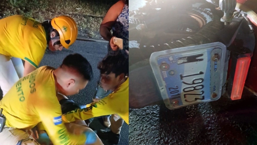 Un lesionado deja choque frontal de motociclistas en Nejapa