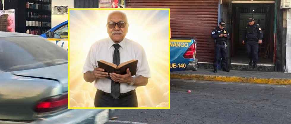 Él era Gonzalo, pastor de 88 años que falleció en un motel mientras compartía con una jovencita
