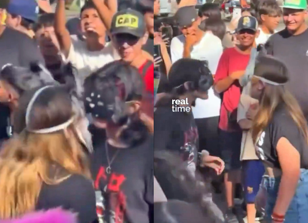 Uruguay: pelea de therians en una plaza pública genera controversia