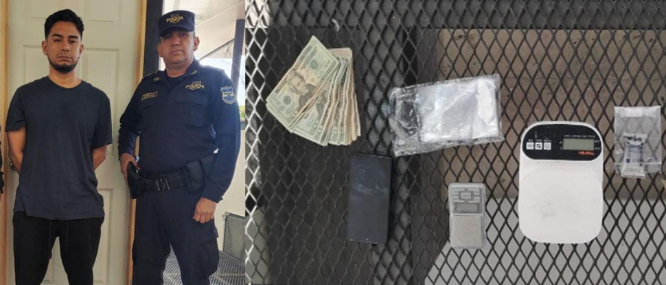 Capturan a sujeto por distribuir droga en San Salvador y Chalatenango