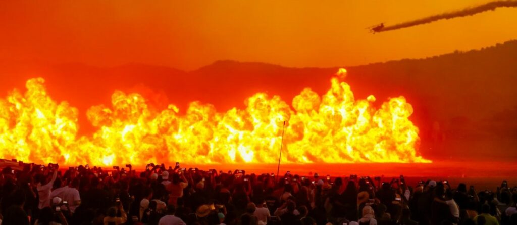 Salvadoreños disfrutan del segundo y último día del show aéreo en Ilopango