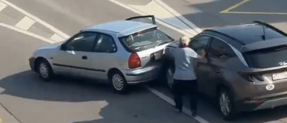 Suiza: el carma le llega rápido a conductor quien huyó tras chocar a otro vehículo