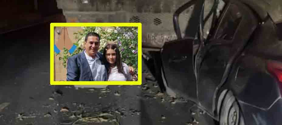 Ellos son el papá y su hija que quedaron gravemente lesionados en accidente