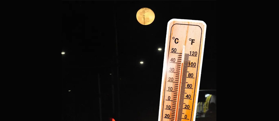 Calor seguirá esta noche en El Salvador: temperaturas irán de los 22 °C a los 28 °C