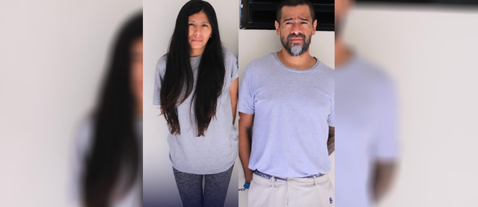 San Salvador: prisión provisional para pareja que fue sorprendida con droga en una gasolinera
