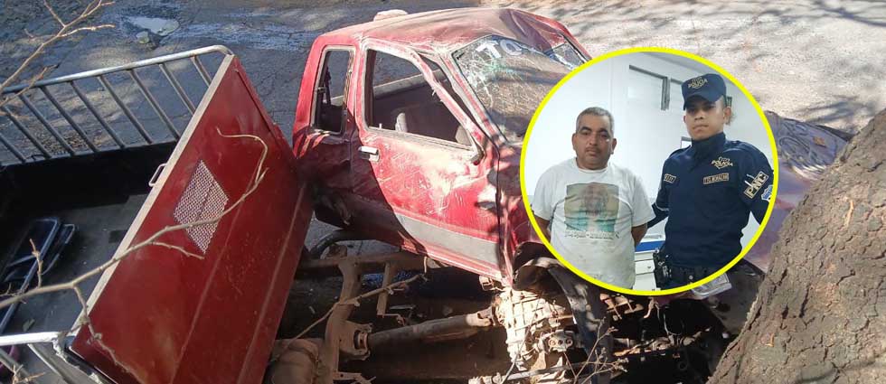 Cifra de fallecidos por siniestro vial en Morazán sube a 4 y PNC captura a conductor, quien no tiene licencia