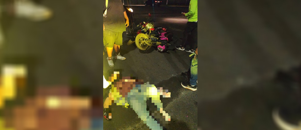 Mujer resulta con múltiples lesiones tras fuerte colisión en San Salvador