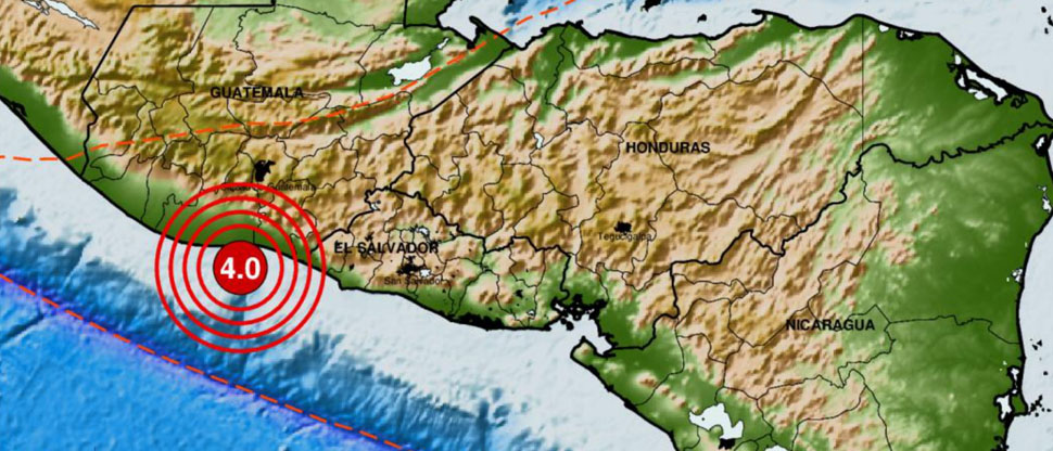 Fuerte sismo en Guatemala también es sensible en varios punto de El Salvador
