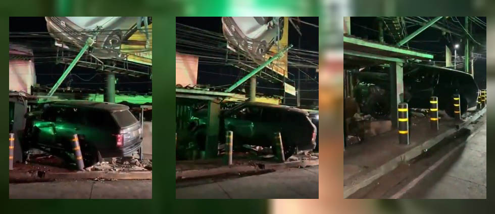 Conductor resulta ileso tras fuerte choque contra una vivienda sobre la carretera Panamericana