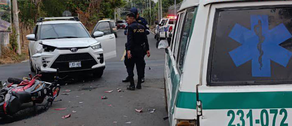 Conductor resulta con múltiples lesiones tras ser embestido por un automovilista en La Libertad