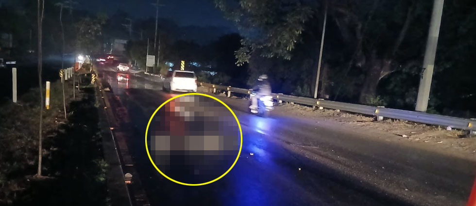 Adulto mayor pierde la vida tras ser arrollado por un auto carretera a Sonsonate