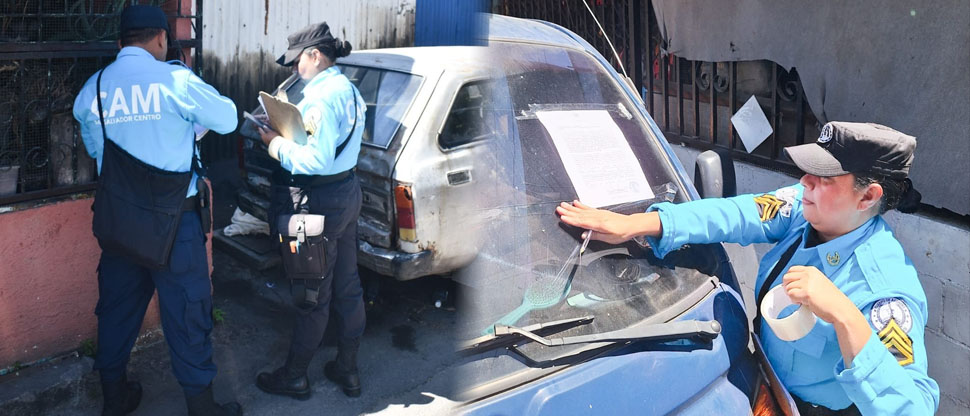 Advierten a propietarios que remolcarán vehículos abandonados en zonas públicas  