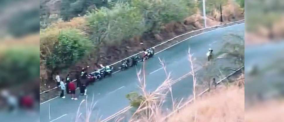 Captan a motociclistas realizando carreras ilegales en Morazán