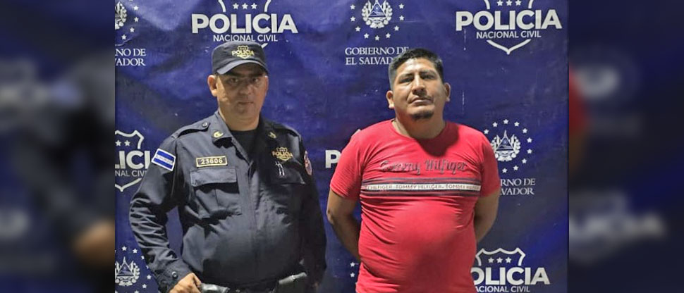 Capturan a sujeto que golpeó a su expareja en Sonsonate Oeste