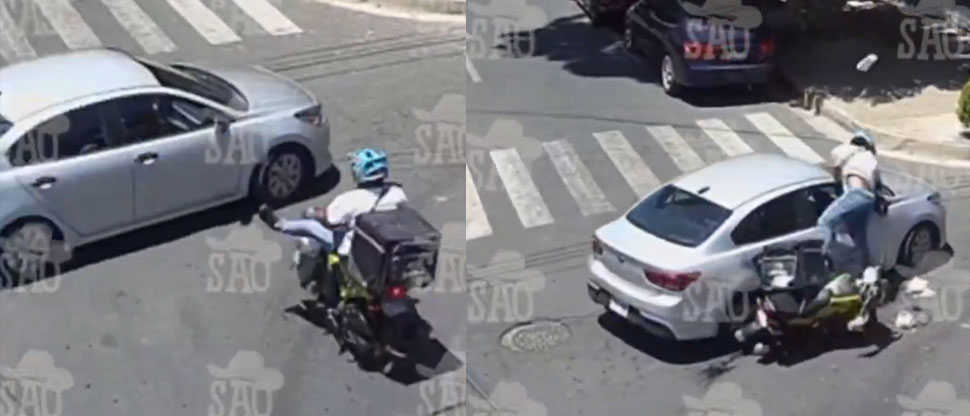 Irrespeto a una señal de alto termia en fuerte choque en Chalchuapa