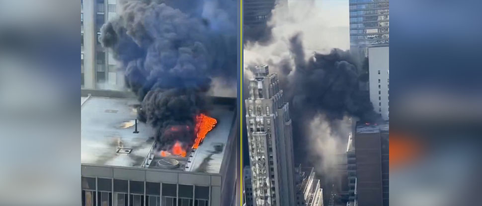 Estados Unidos: arde edificio en medio de las celebraciones de San Patricio en Nueva York